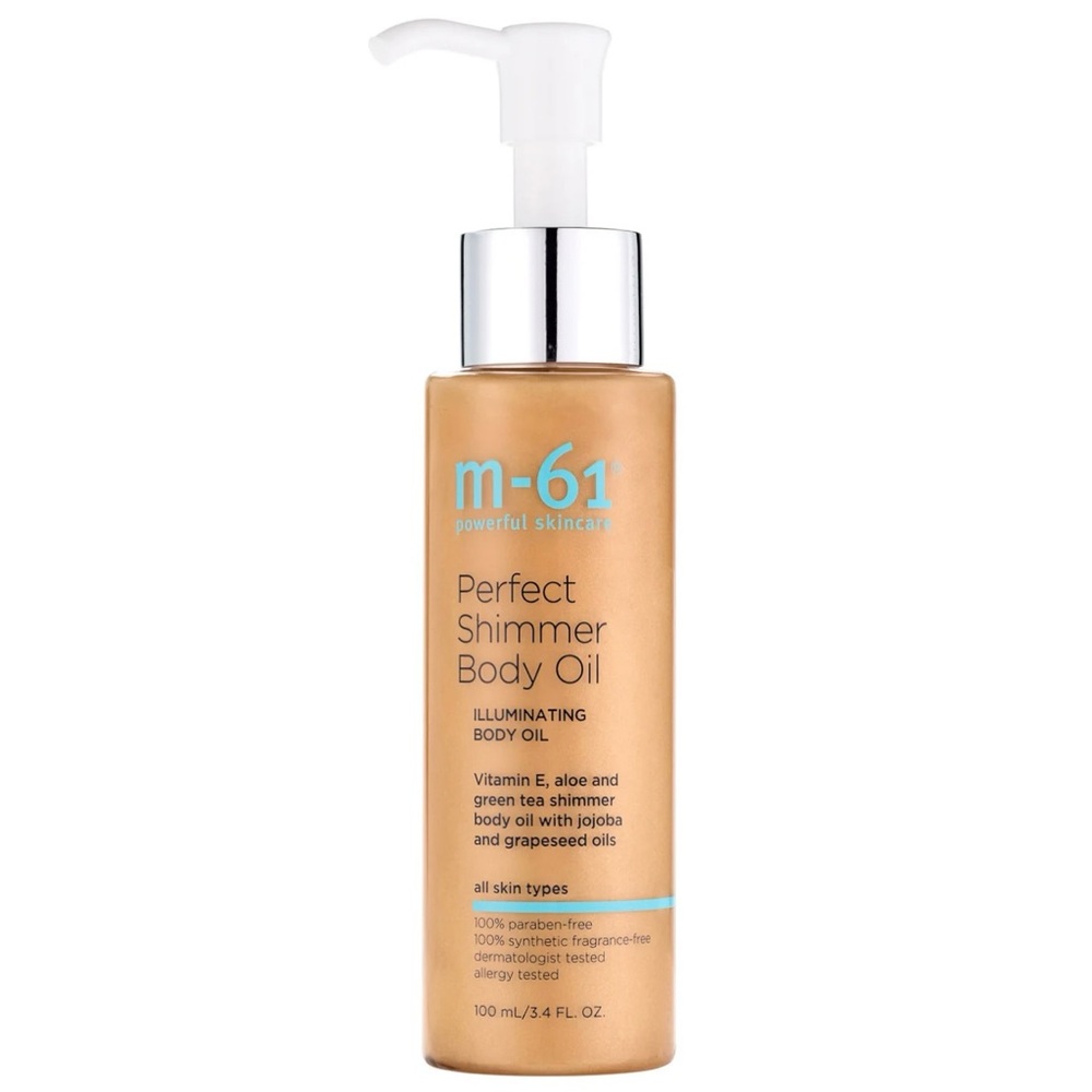 M-61 Powerful Skincare Perfect Shimmer Body Oil 3.4oz